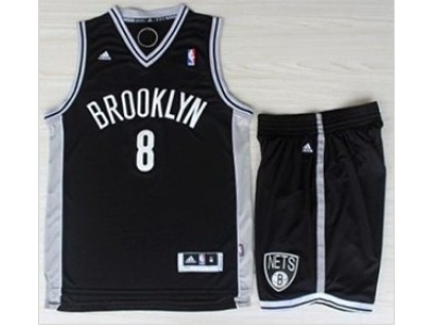 nba new jersey nets #8 williams black[revolution 30 swingman Suits]